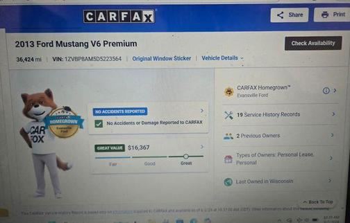 Sterling Gray Metallic 2013 Ford Mustang V6 Premium