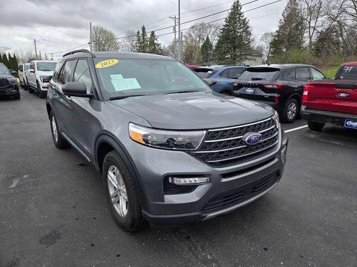 Carbonized Gray Metallic 2023 Ford Explorer XLT