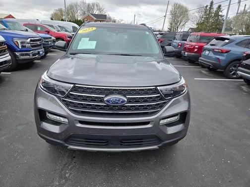Carbonized Gray Metallic 2023 Ford Explorer XLT