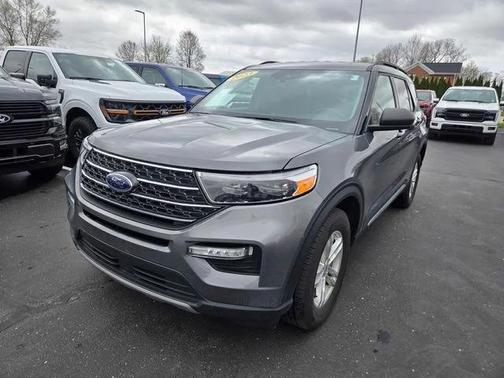 Carbonized Gray Metallic 2023 Ford Explorer XLT