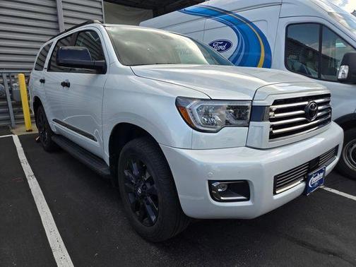 Wind Chill Pearl 2022 Toyota Sequoia Nightshade