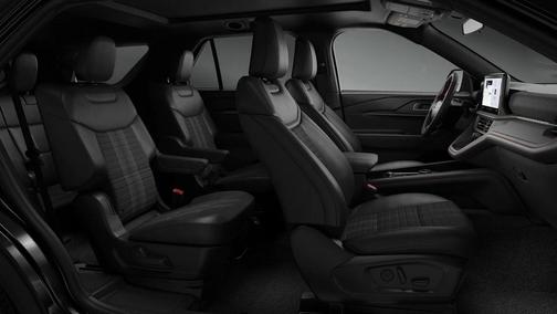 Agate Black Metallic 2026 Ford Explorer ST-Line