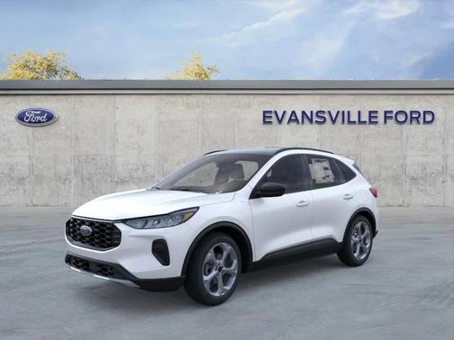 star white metallic tri-coat 2026 Ford Escape ST-Line
