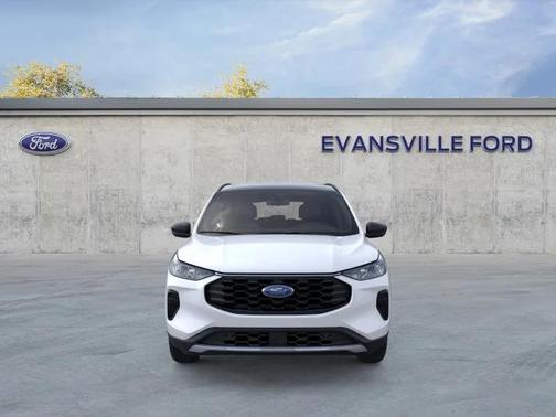 star white metallic tri-coat 2026 Ford Escape ST-Line