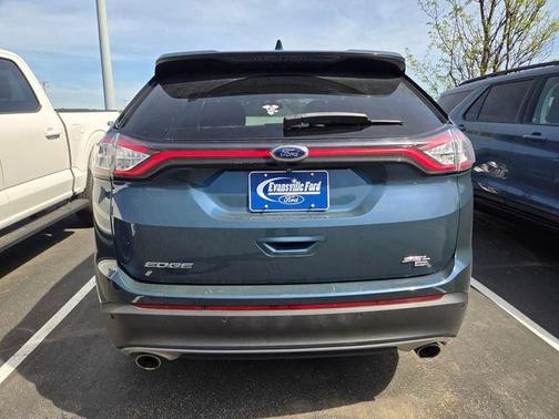 Blue Metallic 2016 Ford Edge SEL