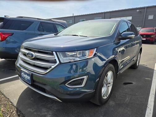 Blue Metallic 2016 Ford Edge SEL