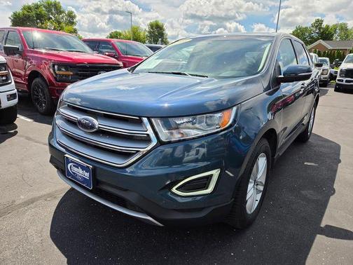 Blue Metallic 2016 Ford Edge SEL