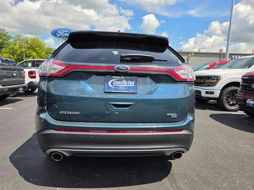 Blue Metallic 2016 Ford Edge SEL