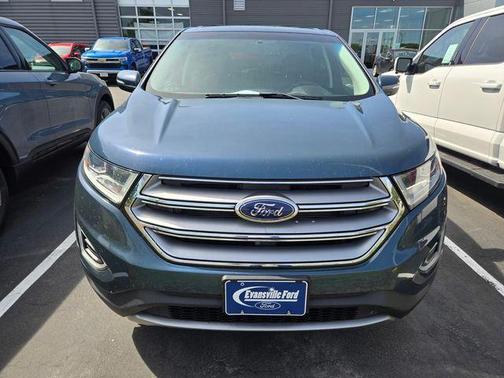 Blue Metallic 2016 Ford Edge SEL