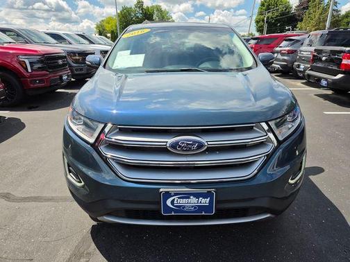 Blue Metallic 2016 Ford Edge SEL