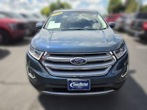 Blue Metallic 2016 Ford Edge SEL