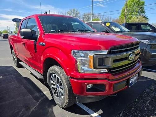 Rapid Red Metallic Tinted Clearcoat 2020 Ford F-150 XLT
