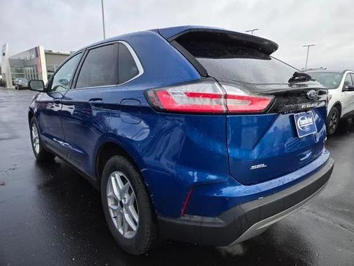 Atlas Blue Metallic 2024 Ford Edge SEL