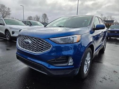 Atlas Blue Metallic 2024 Ford Edge SEL