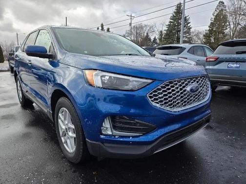 Atlas Blue Metallic 2024 Ford Edge SEL