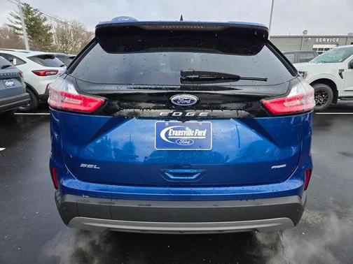 Atlas Blue Metallic 2024 Ford Edge SEL
