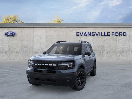 Azure Gray Metallic Tri-Coat 2026 Ford Bronco Sport Outer Banks