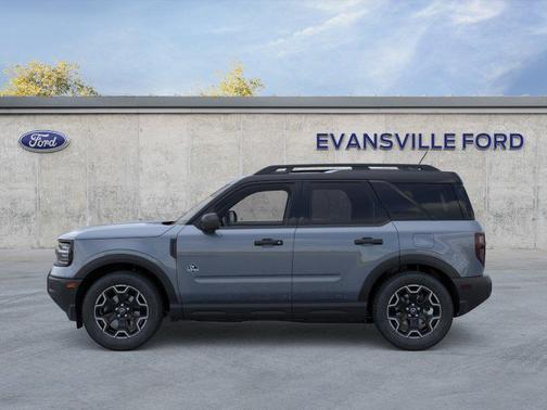 Azure Gray Metallic Tri-Coat 2026 Ford Bronco Sport Outer Banks
