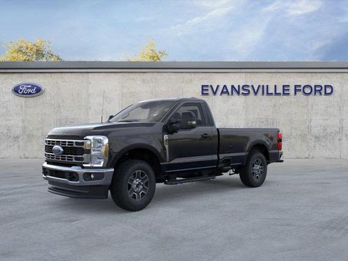 Agate Black Metallic 2025 Ford F-350 XLT Truck