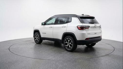 Bright White Clearcoat 2025 Jeep Compass Limited