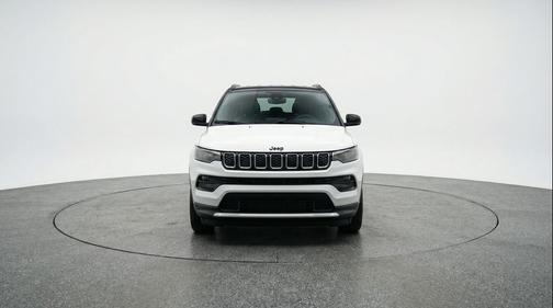 Bright White Clearcoat 2025 Jeep Compass Limited