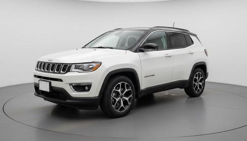 Bright White Clearcoat 2025 Jeep Compass Limited