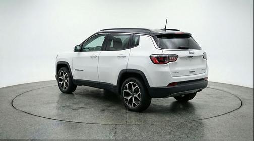 Bright White Clearcoat 2025 Jeep Compass Limited