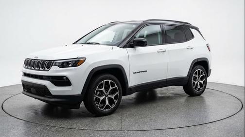 Bright White Clearcoat 2025 Jeep Compass Limited