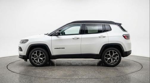Bright White Clearcoat 2025 Jeep Compass Limited