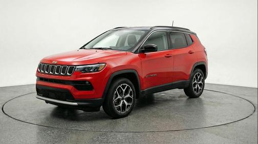 Red Hot Pearlcoat 2025 Jeep Compass Limited