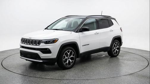 Bright White Clearcoat 2025 Jeep Compass Limited