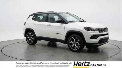 Bright White Clearcoat 2025 Jeep Compass Limited