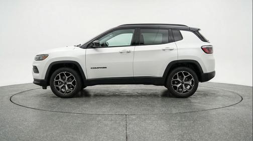 Bright White Clearcoat 2025 Jeep Compass Limited