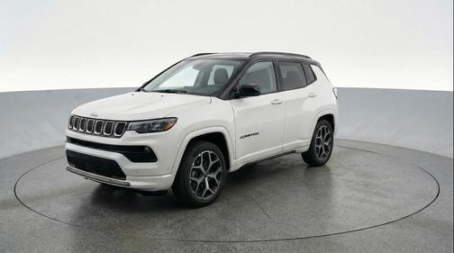 Bright White Clearcoat 2025 Jeep Compass Limited