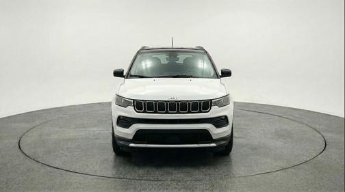 Bright White Clearcoat 2025 Jeep Compass Limited