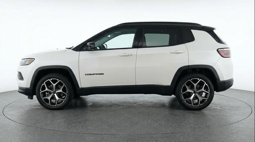 Bright White Clearcoat 2025 Jeep Compass Limited