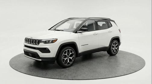 Bright White Clearcoat 2025 Jeep Compass Limited