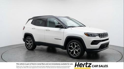 Bright White Clearcoat 2025 Jeep Compass Limited