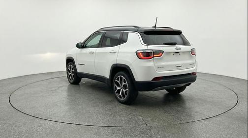 Bright White Clearcoat 2025 Jeep Compass Limited