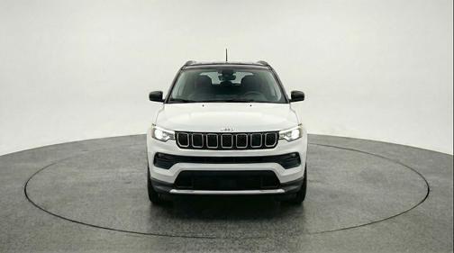 Bright White Clearcoat 2025 Jeep Compass Limited