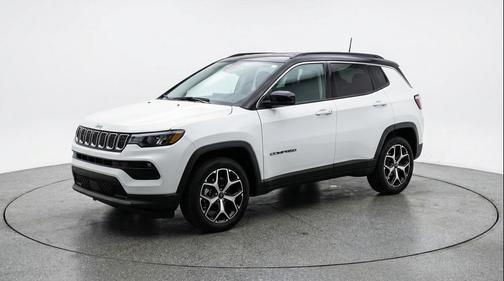 Bright White Clearcoat 2025 Jeep Compass Limited