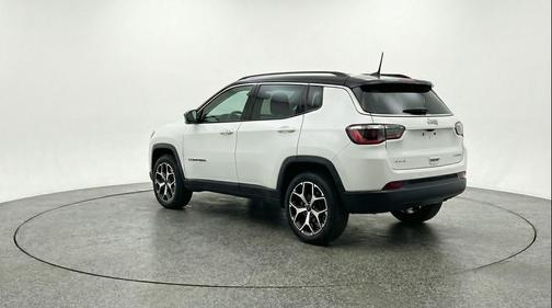 Bright White Clearcoat 2025 Jeep Compass Limited