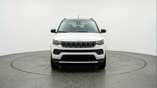 Bright White Clearcoat 2025 Jeep Compass Limited