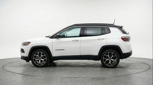 Bright White Clearcoat 2025 Jeep Compass Limited