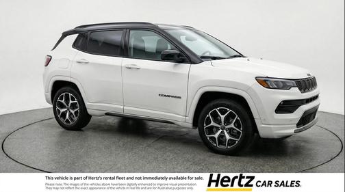 Bright White Clearcoat 2025 Jeep Compass Limited