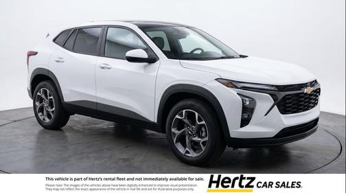 Summit White 2025 Chevrolet Trax LT