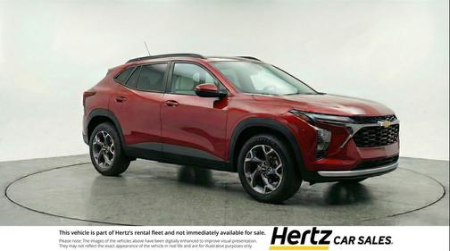 Crimson Metallic 2025 Chevrolet Trax LT