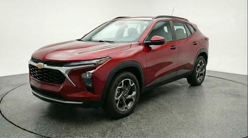 Crimson Metallic 2025 Chevrolet Trax LT