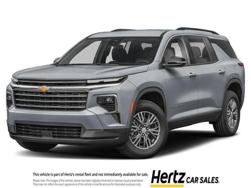 Sterling Gray Metallic 2025 Chevrolet Traverse LT