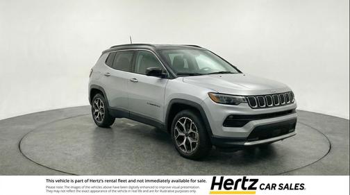 Silver Zynith Metallic Clearcoat 2025 Jeep Compass Limited